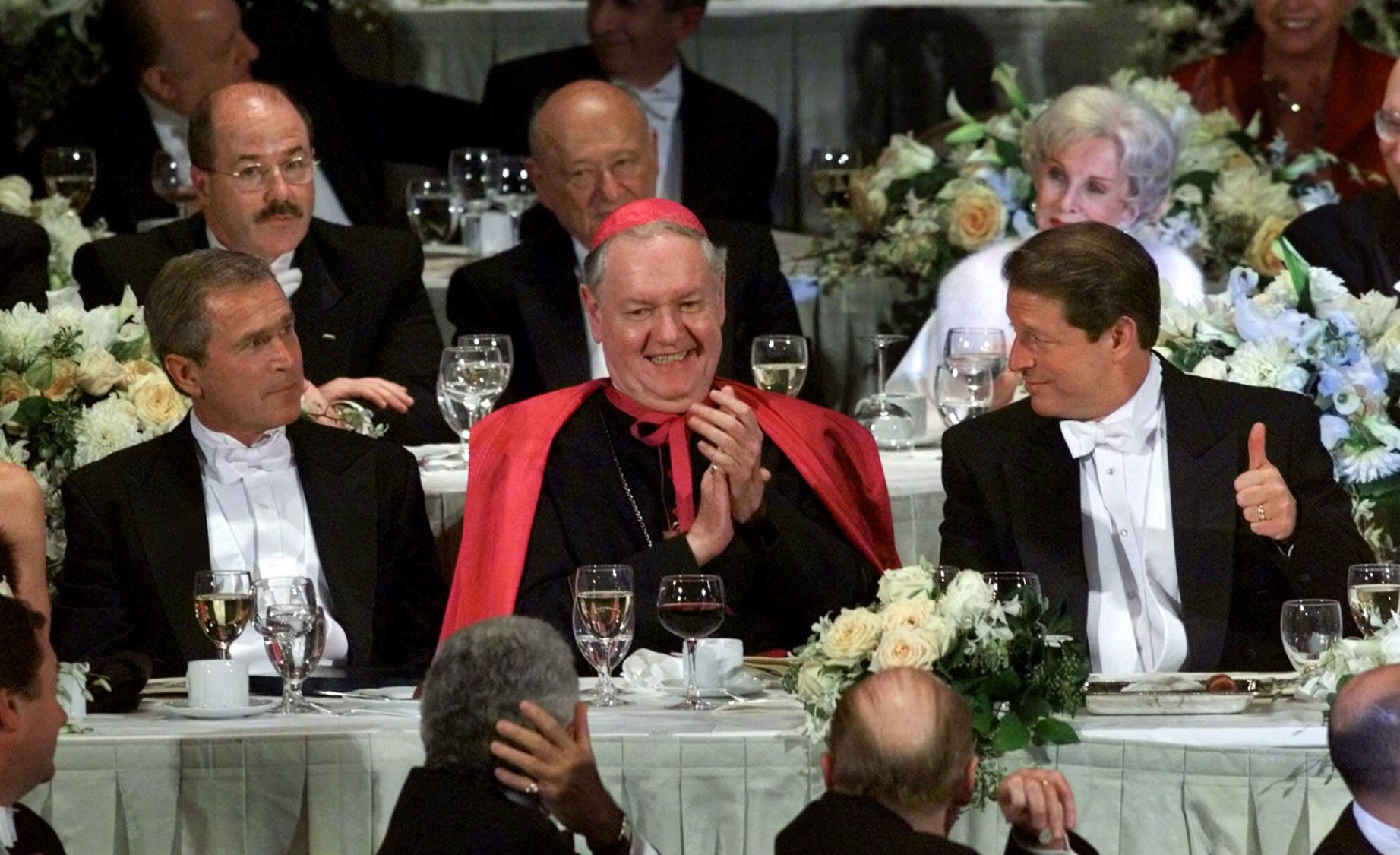 Al Smith dinner, 2000